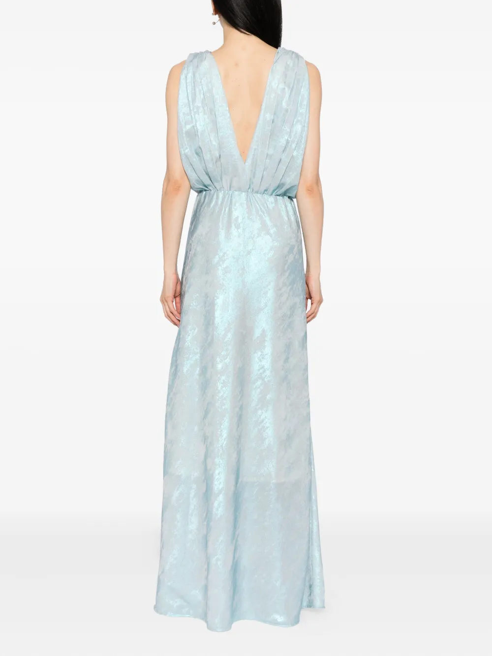Blaklace Sleeveless Dress In Blue