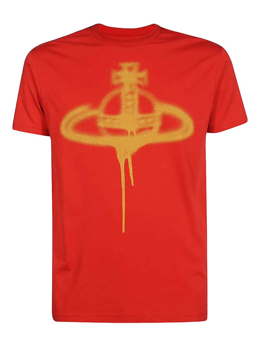 Vivienne Westwood Orb スプレーペイント Tシャツ - レッド Vivienne Westwood Orb スプレーペイント Tシャツ - レッド