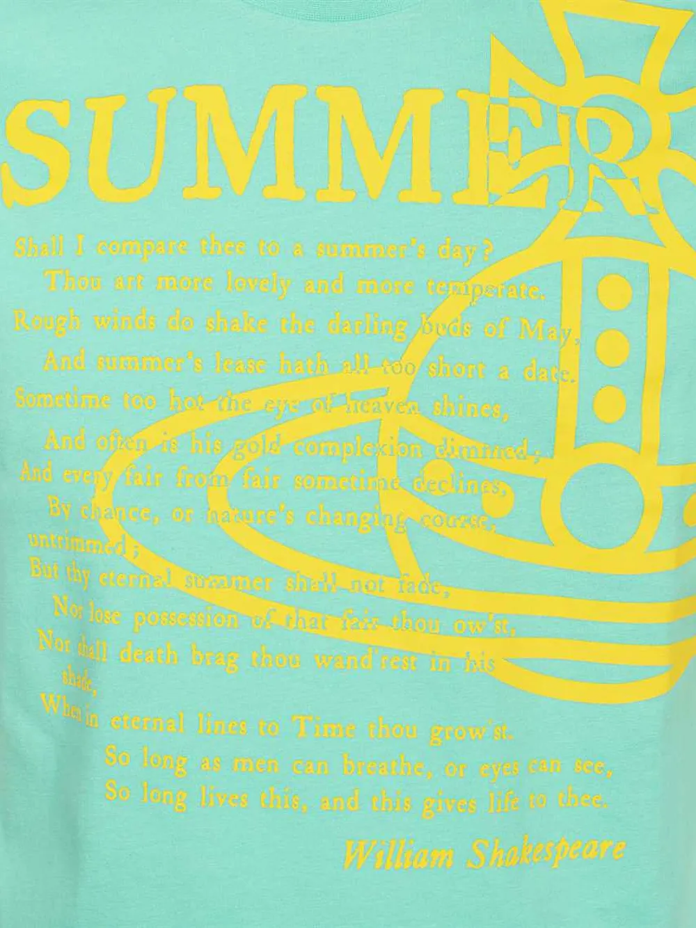 Vivienne Westwood T-shirt met print Groen