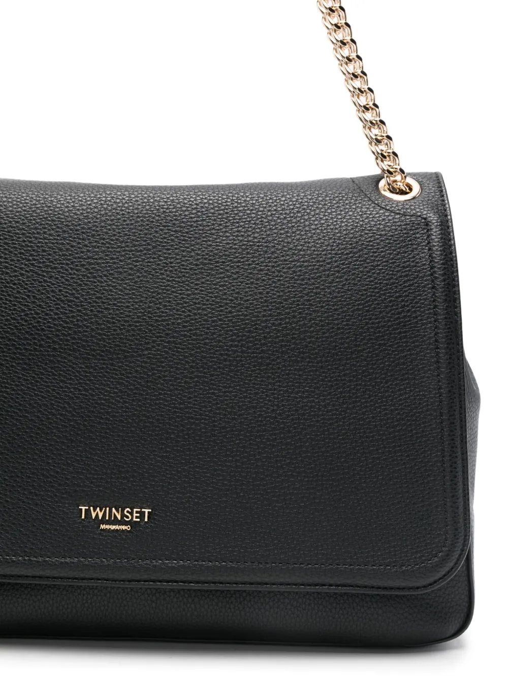TWINSET Schoudertas met kettingband Zwart