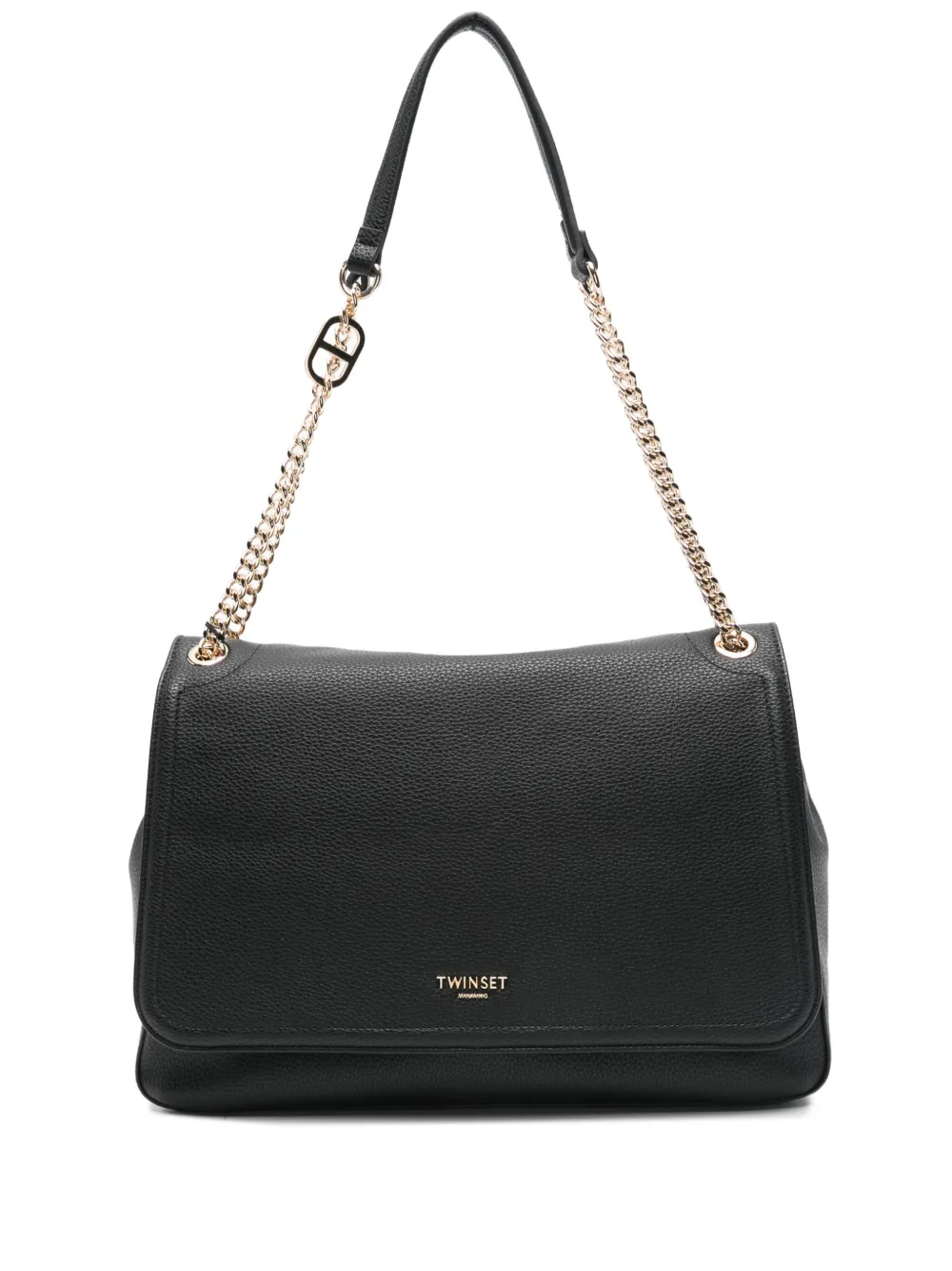TWINSET chain-strap leather shoulder bag | svart | Image 1