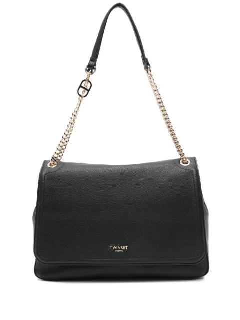 TWINSET chain-strap leather shoulder bag