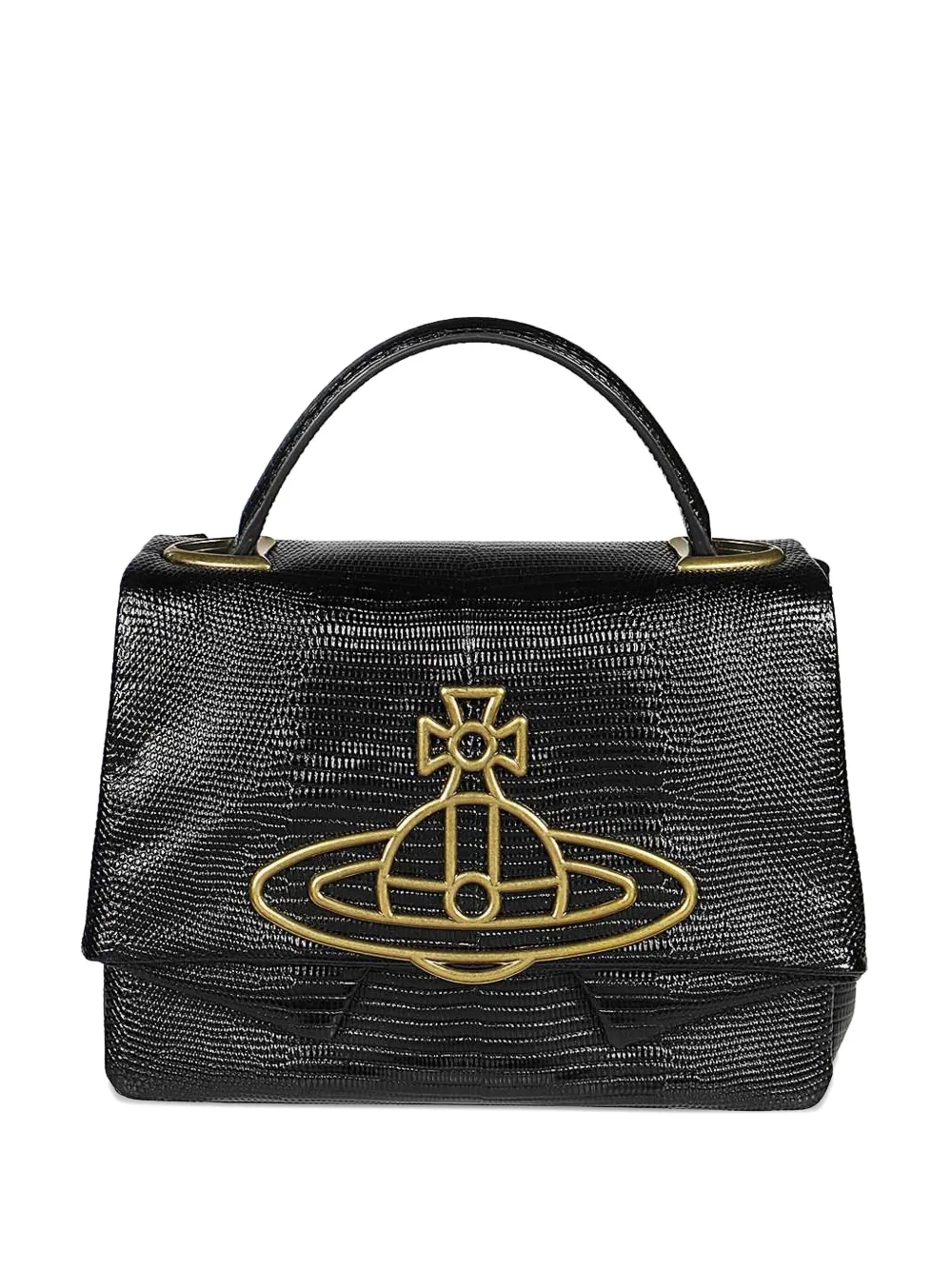 Vivienne Westwood Orb ハンドバッグ - ブラック Vivienne Westwood Orb ハンドバッグ - ブラック
