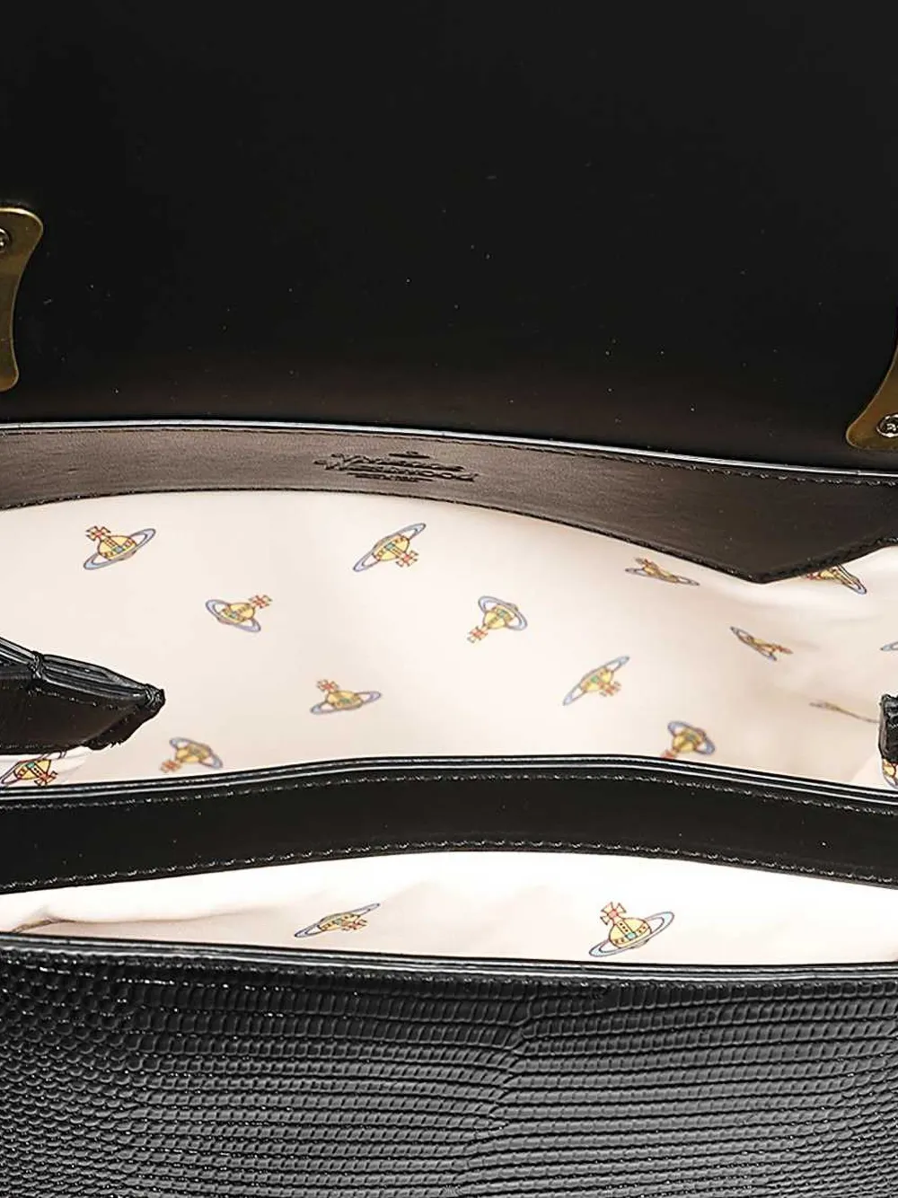 Vivienne Westwood Verfraaide shopper Zwart