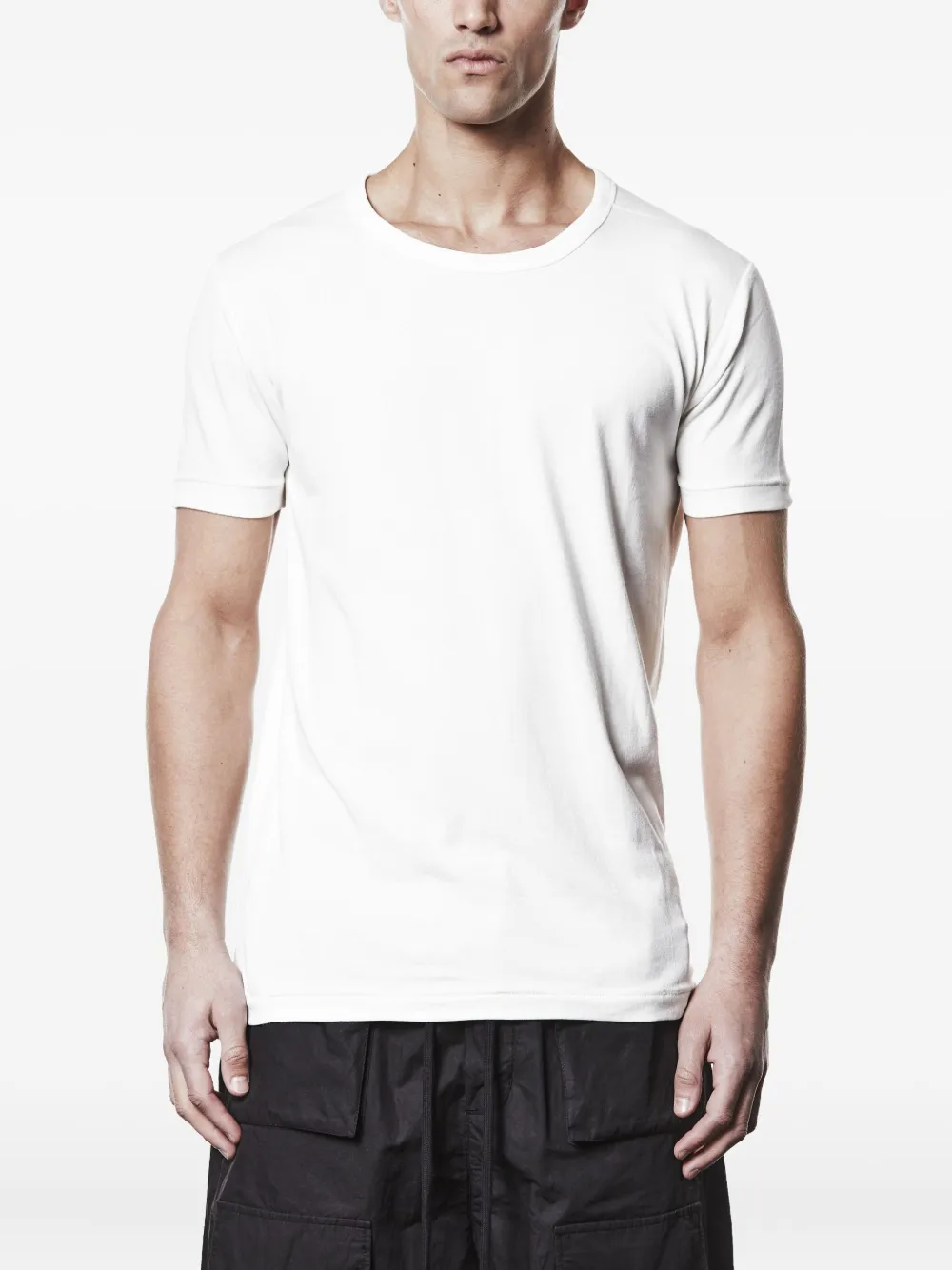 Thom Krom Worked cotton T-shirt | White | Image 1