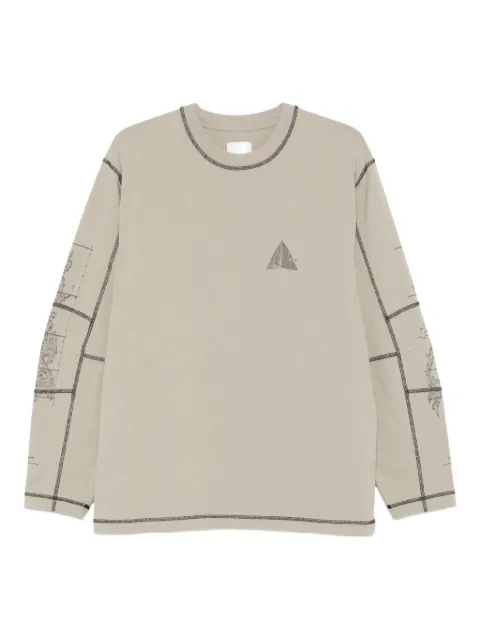 ROA logo-print long-sleeve T-shirt