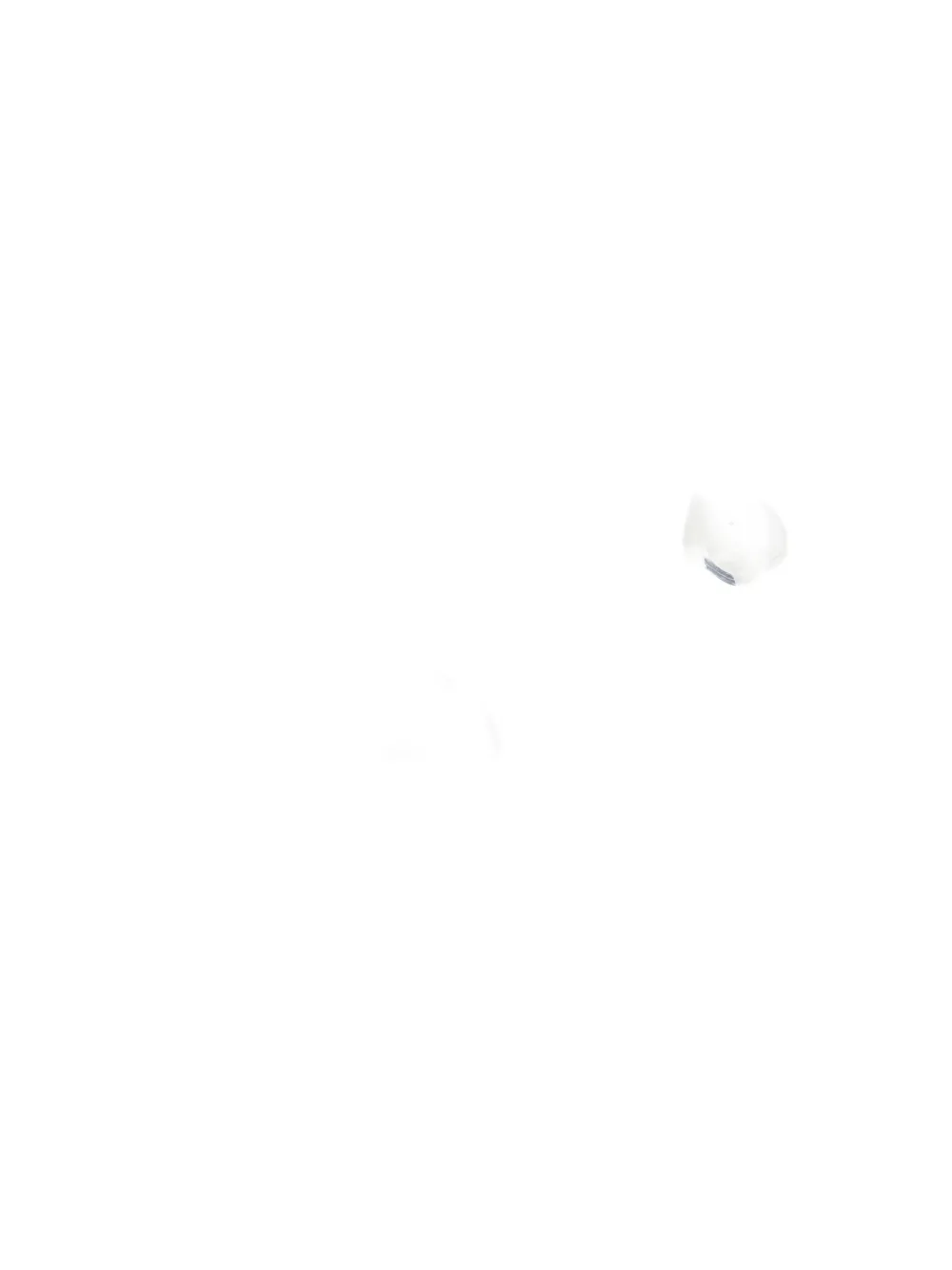 Topologie Clear Phone Case In White