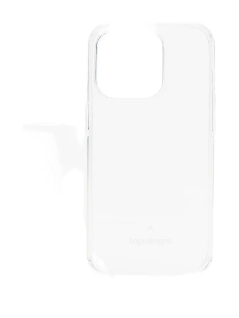 Topologie Clear Phone Case In White