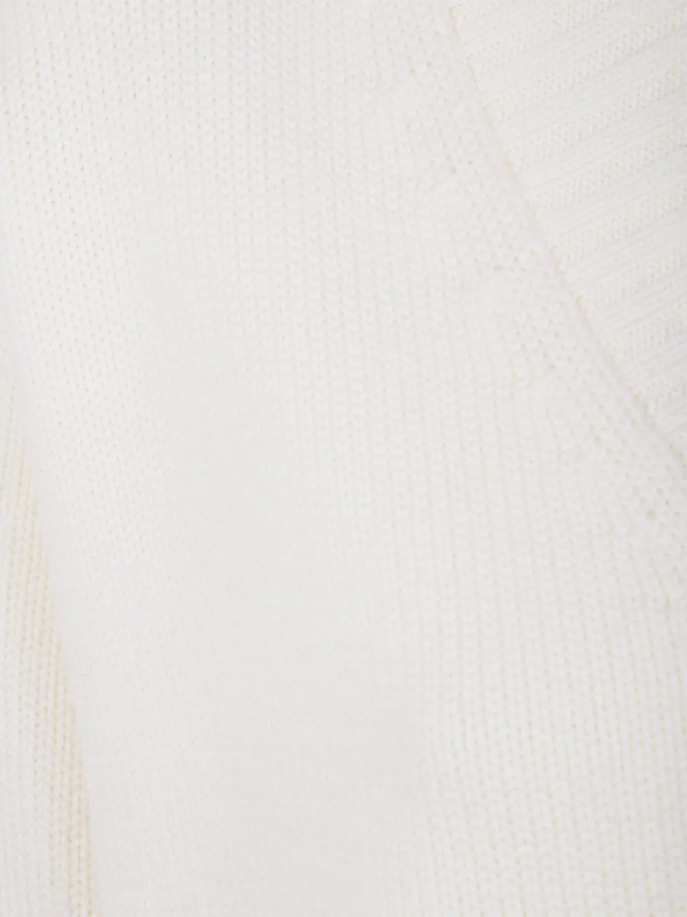 Drumohr V-neck Wool Sweater In White