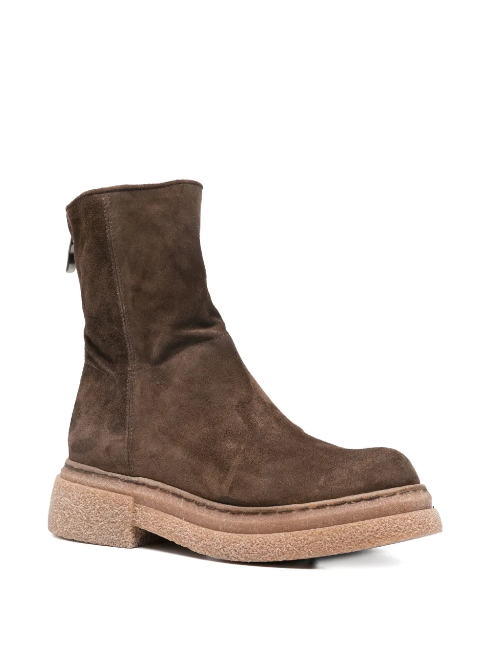 Alberto Fasciani suede chelsea boots Brown