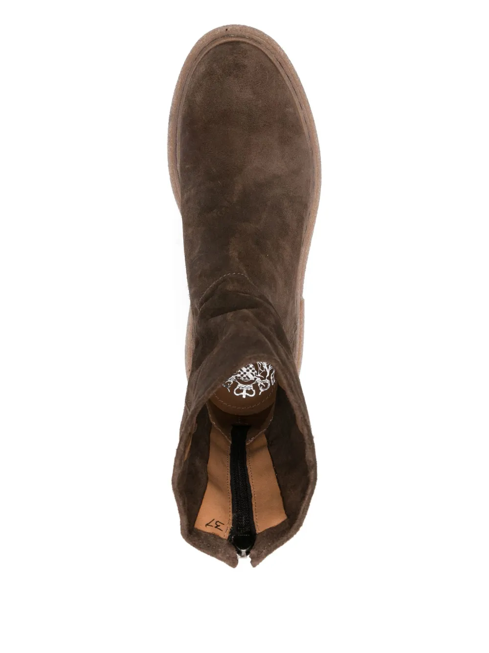 Alberto Fasciani suede chelsea boots Brown