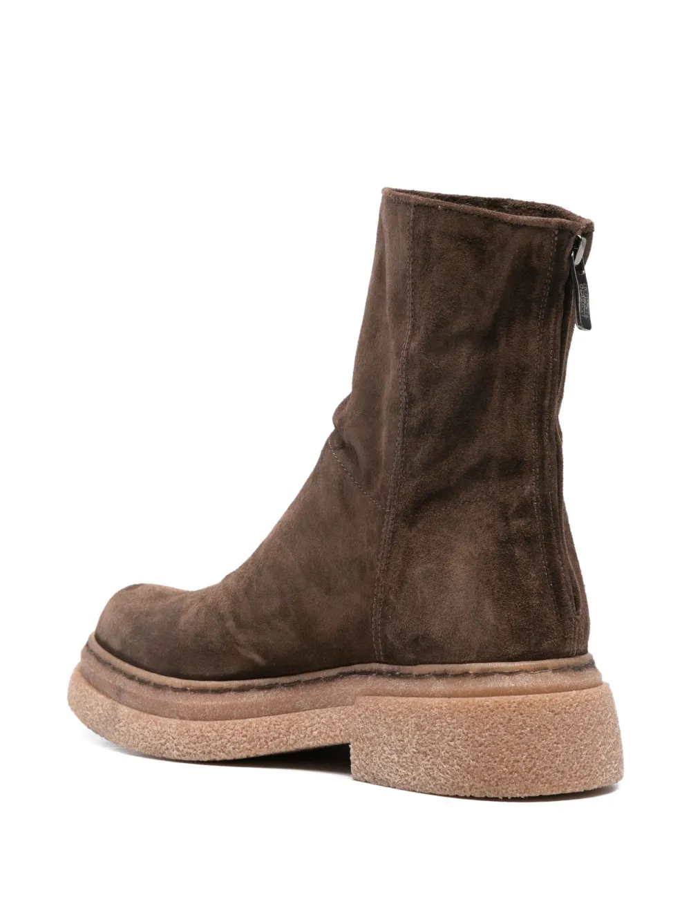 Alberto Fasciani suede chelsea boots Brown