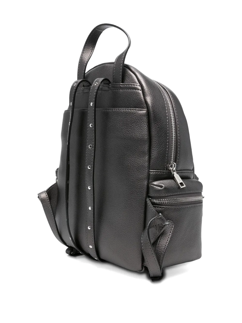 LIU JO studded-detail zip-fastening backpack - Grijs