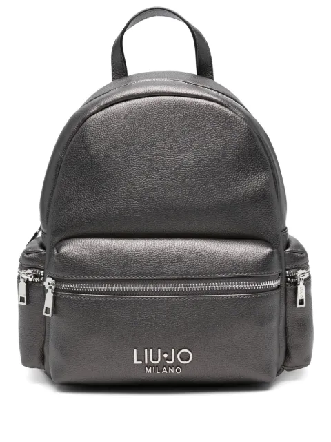 LIU JO studded-detail zip-fastening backpack