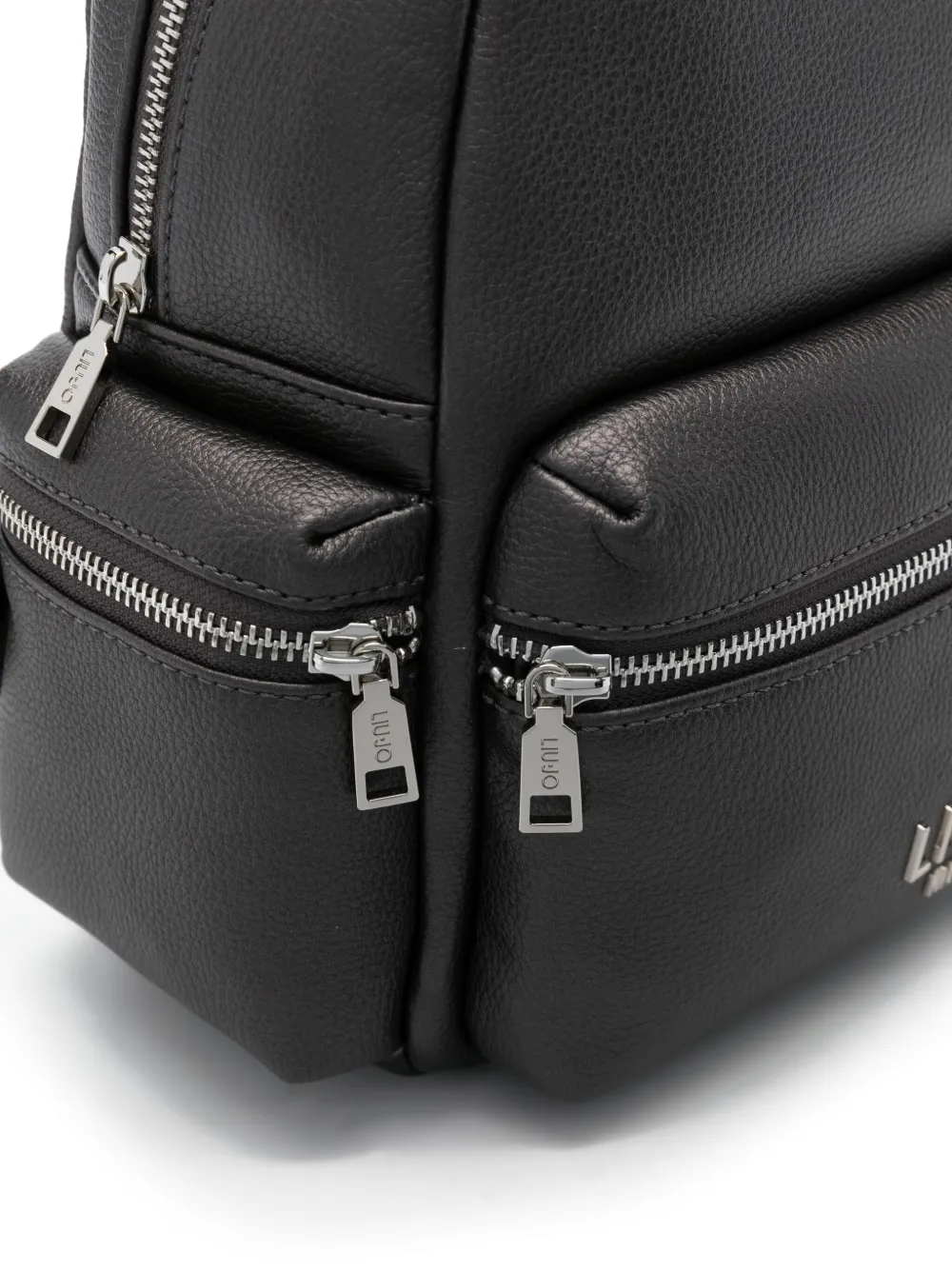 LIU JO Rugzak met ritssluiting en studs Grijs