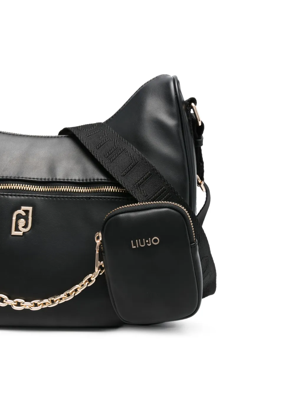 LIU JO Crossbodytas met ketting Zwart