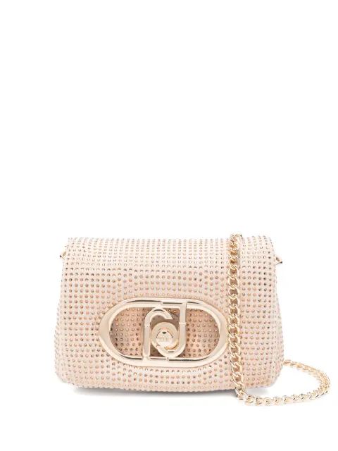 LIU JO mini crystal-embellished cross-body bag