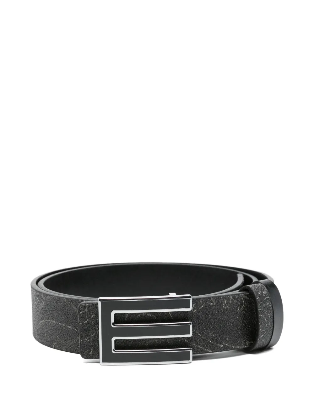 ETRO paisley-pattern belt - ブラック ETRO paisley-pattern belt - ブラック