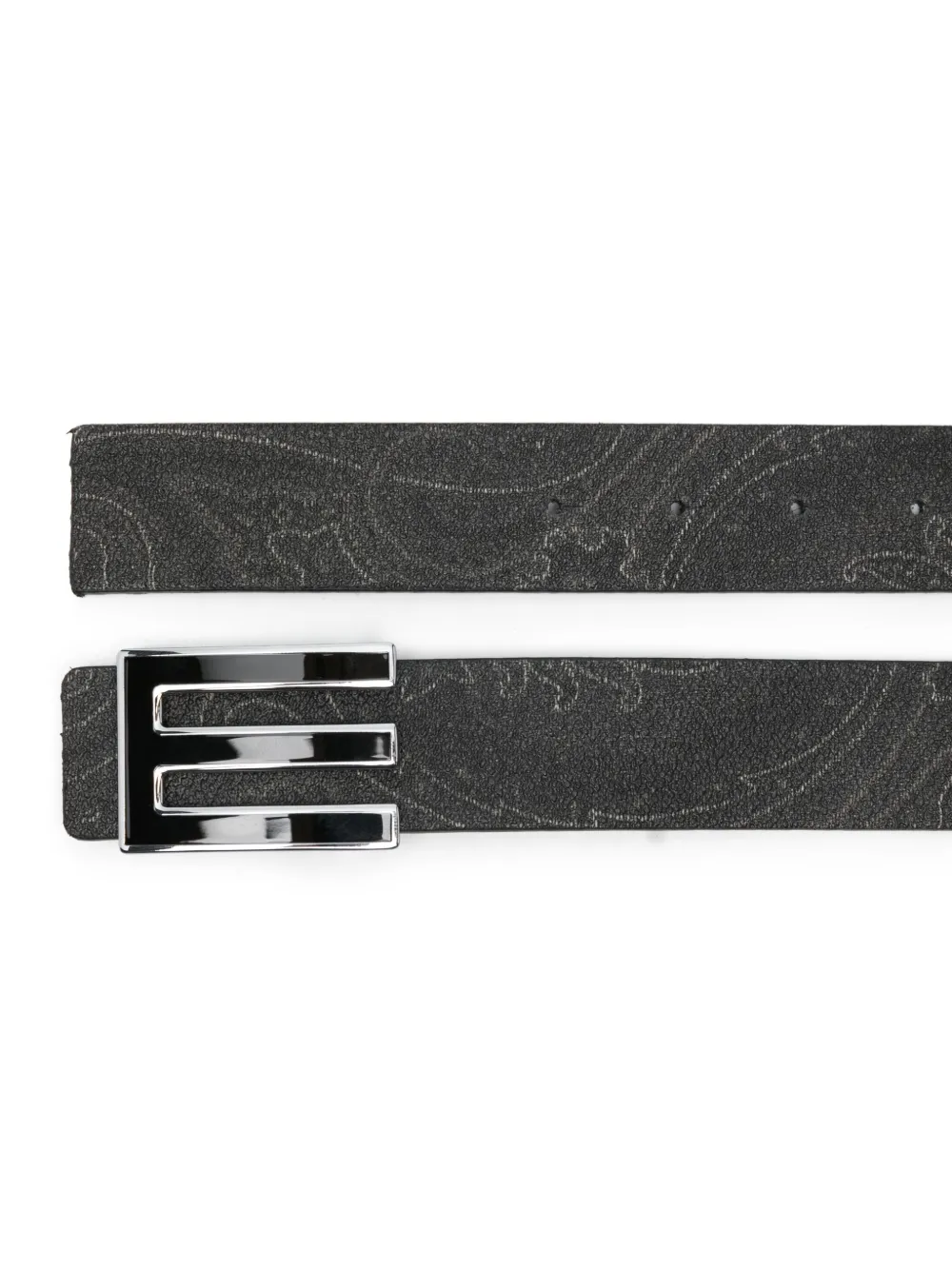 ETRO Riem met paisley-print - Zwart