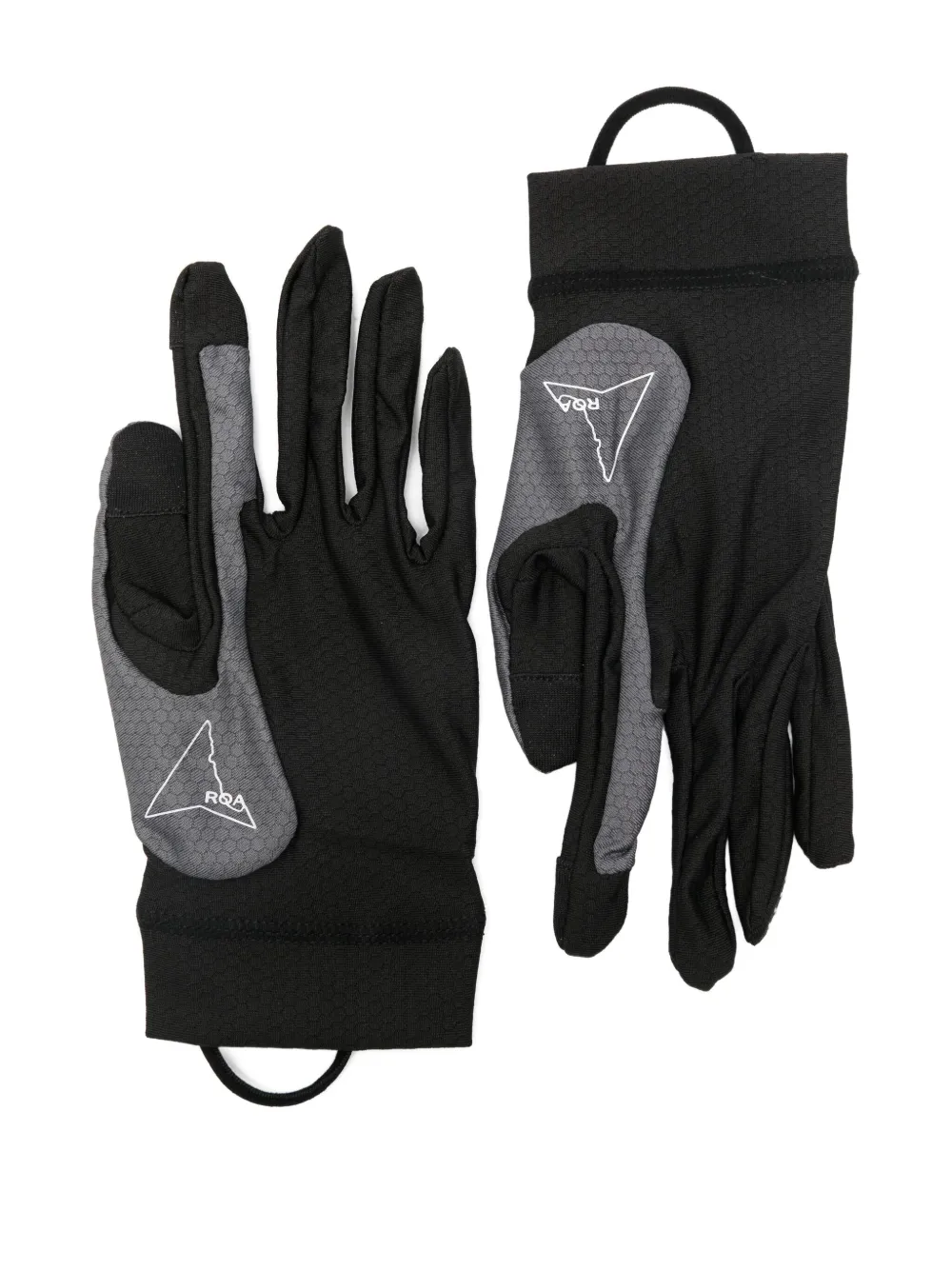 ROA textured-panel gloves | Black | Image 1