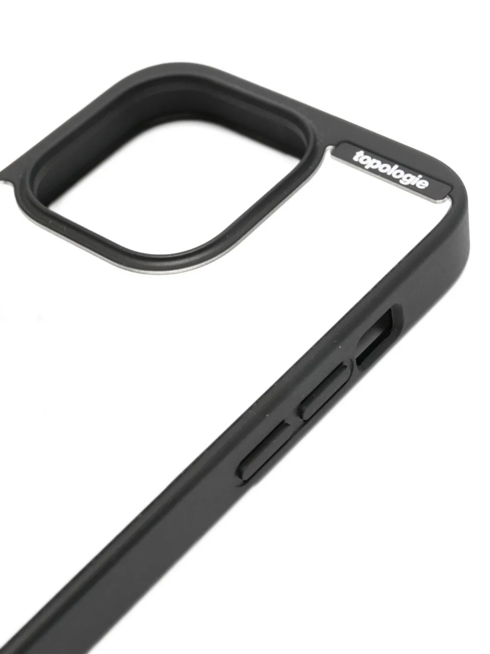 Topologie Logo Phone Case In Silver