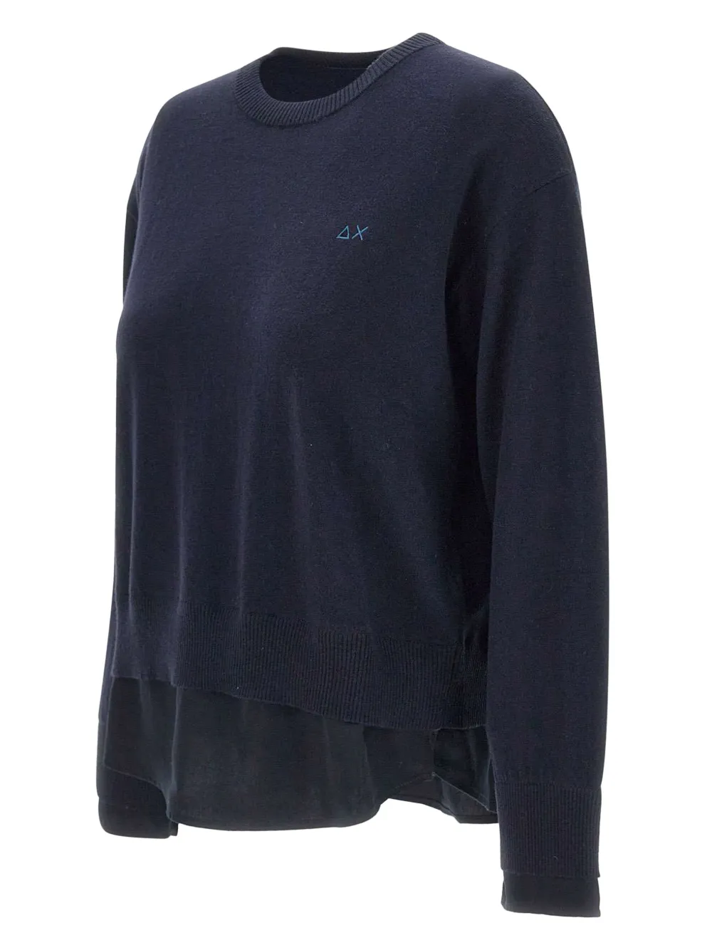 Sun68 Trui met ronde hals Blauw