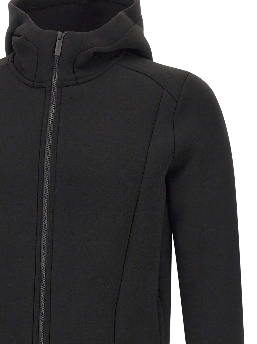 Colmar Sweater met capuchon en rits Zwart