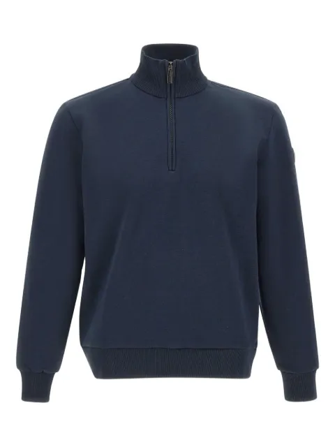 Colmar half-zip logo-patch sweatshirt