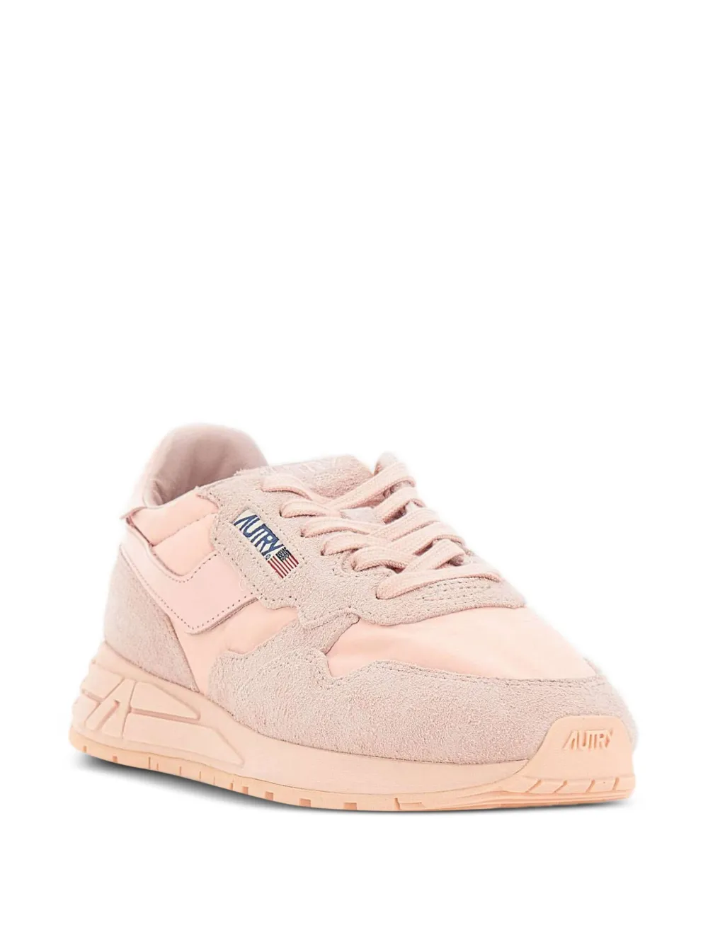 Autry panelled sneakers - Roze