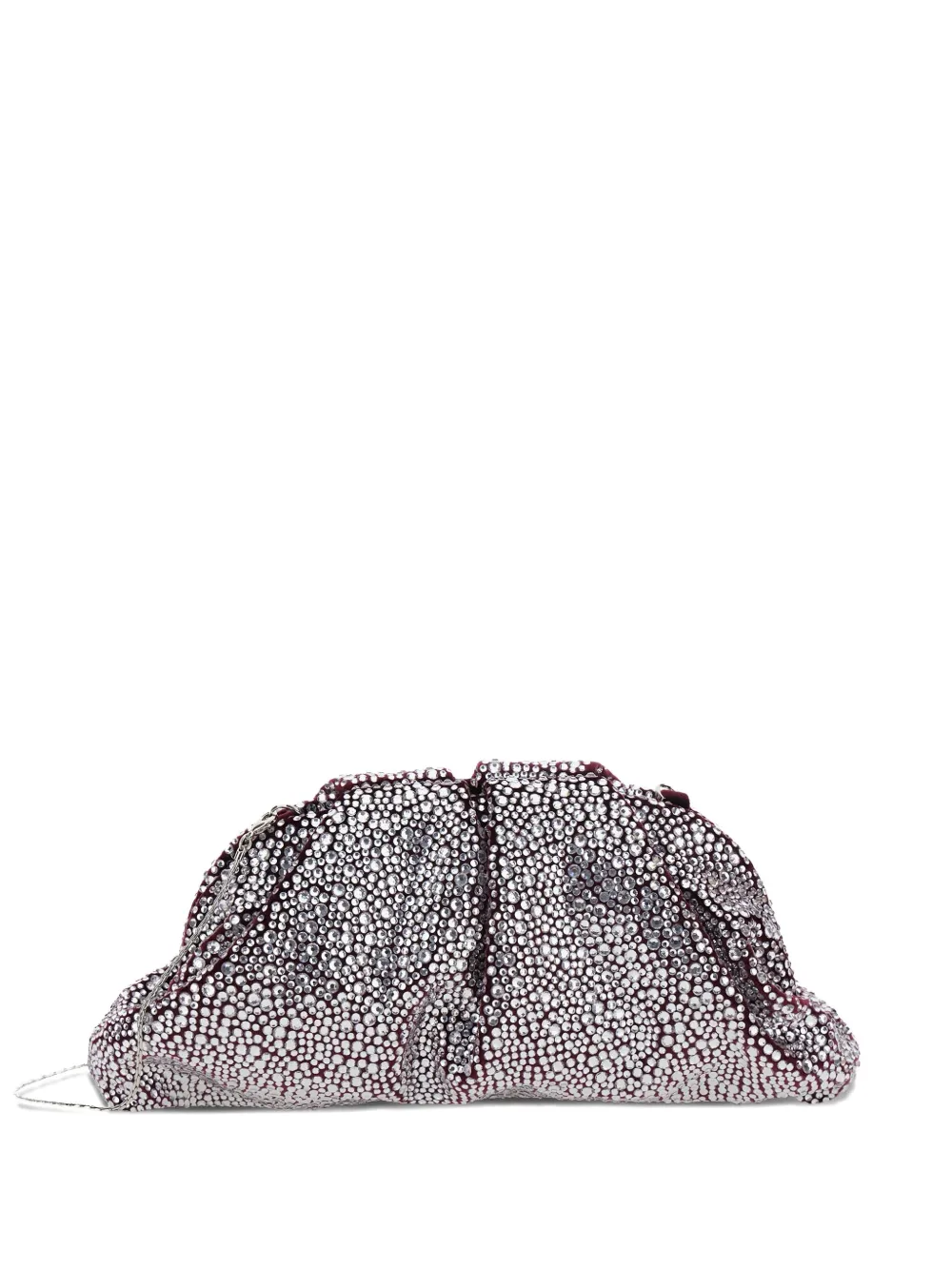 TWENTY FOURHAITCH crystal-embellished clutch bag | White | Image 1