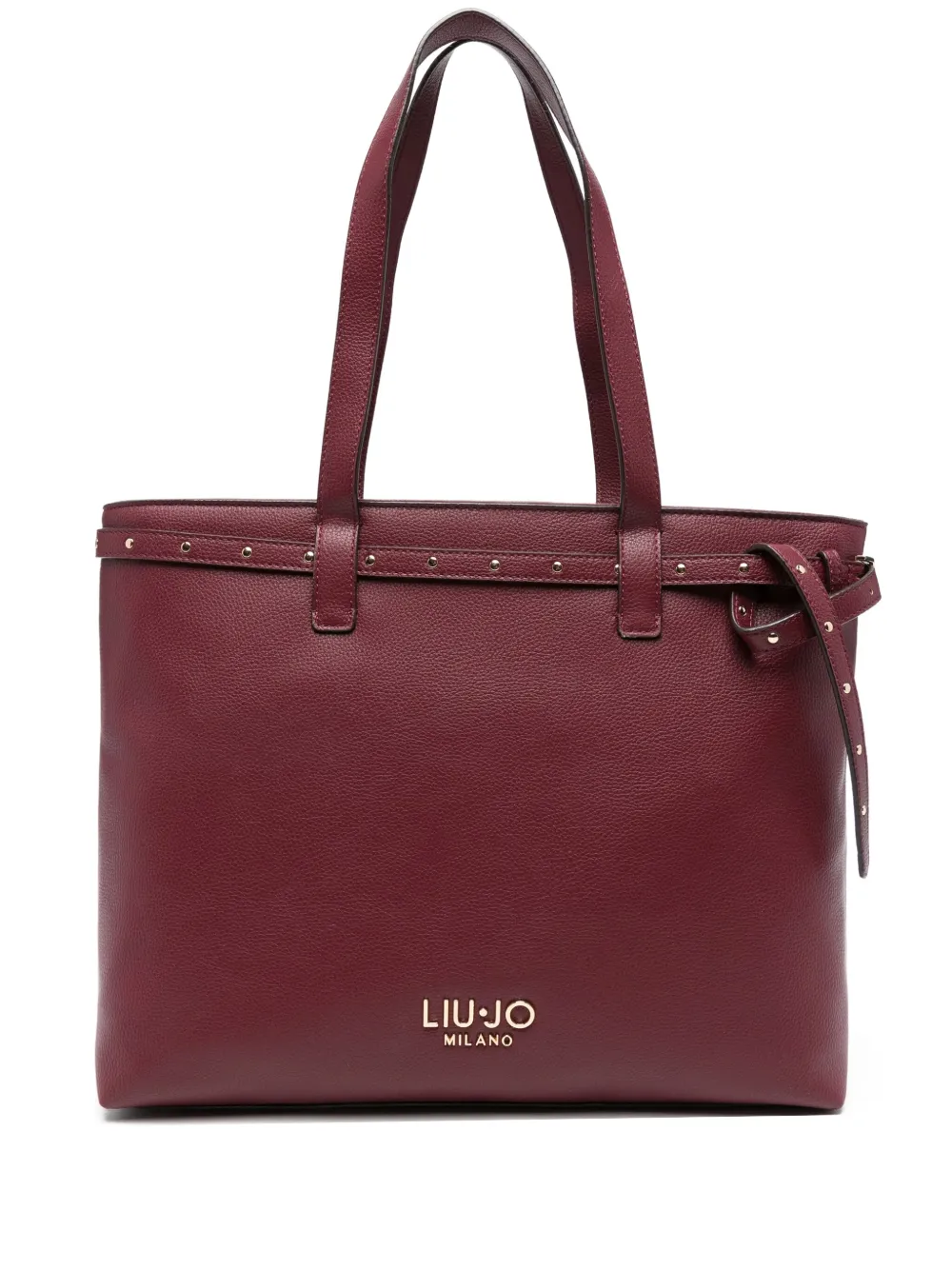 LIU JO studded tote bag | Red | Image 1