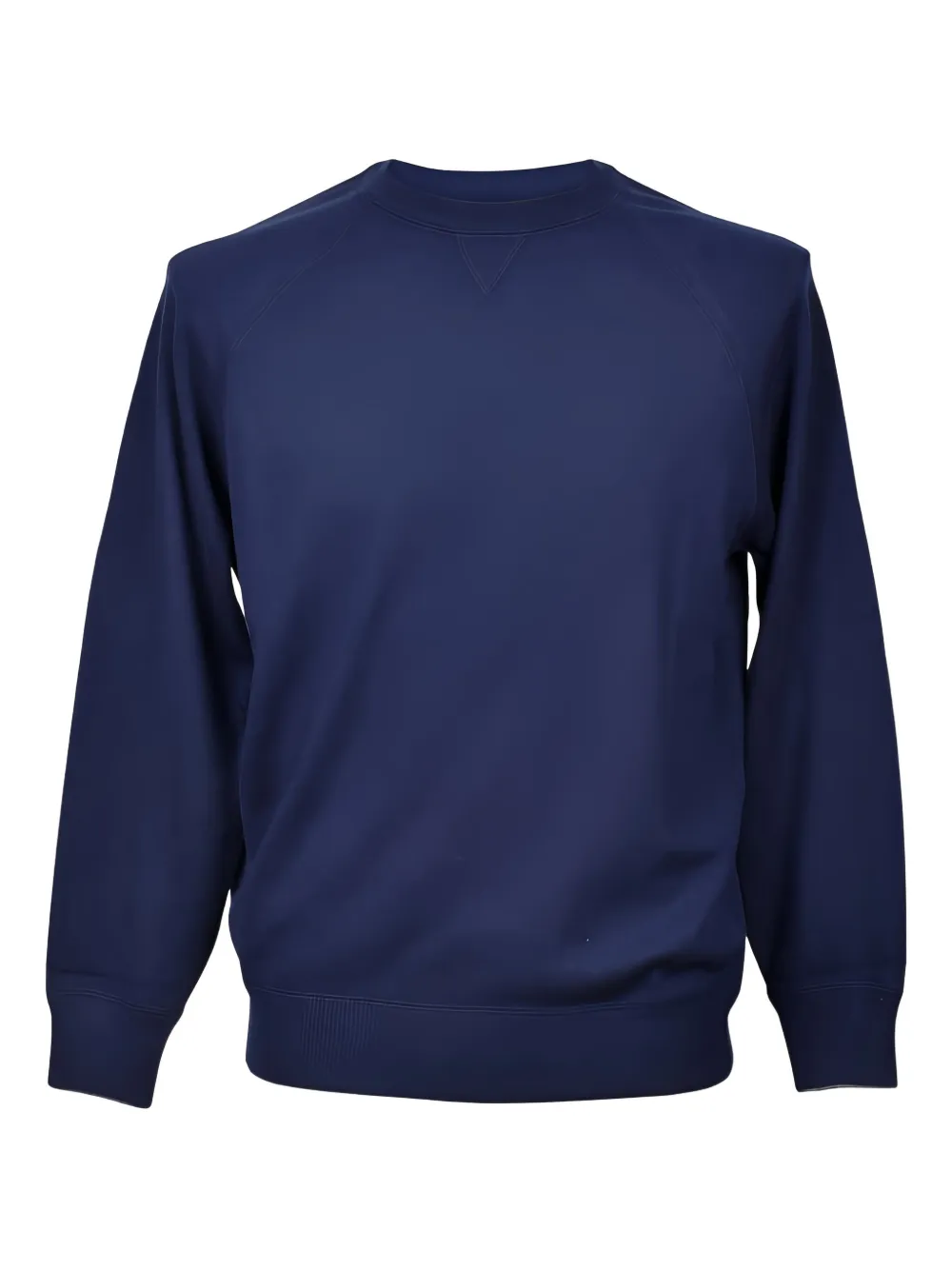 Brunello Cucinelli raglan-sleeve crew-neck sweatshirt | Blue | Image 1