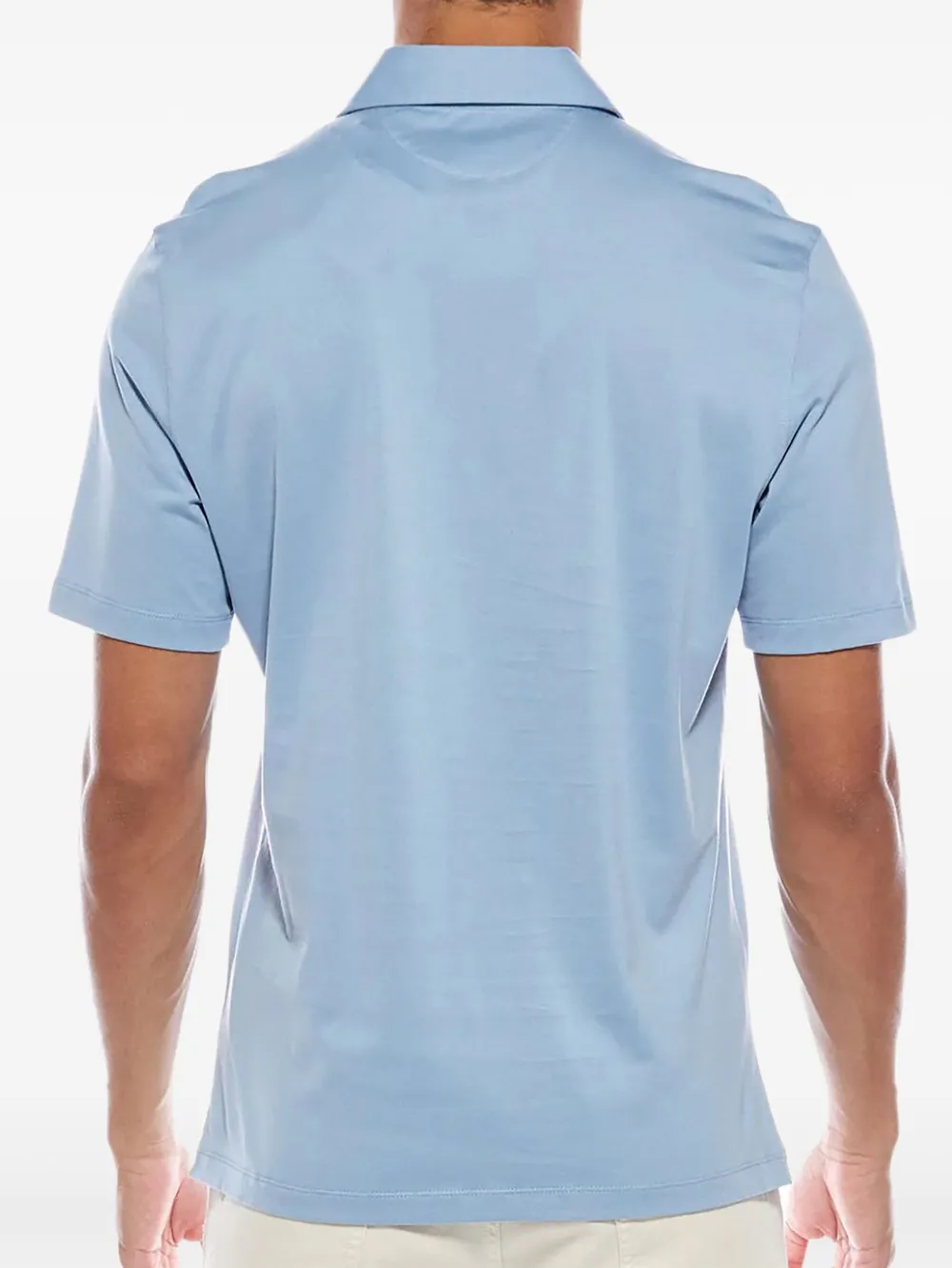 Brunello Cucinelli Poloshirt met korte mouwen - Blauw