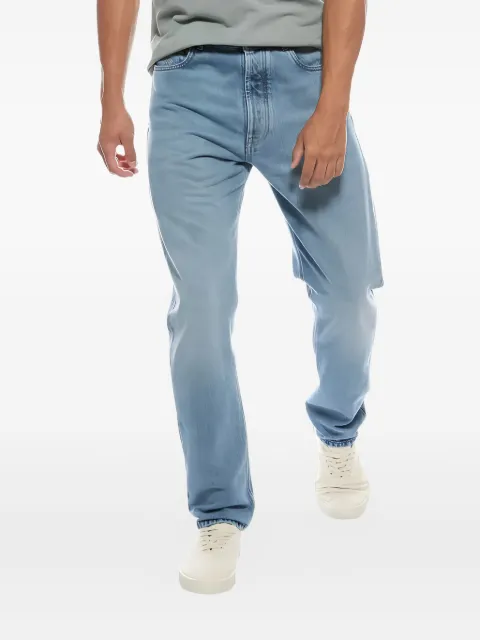 Brunello Cucinelli cotton straight-leg jeans