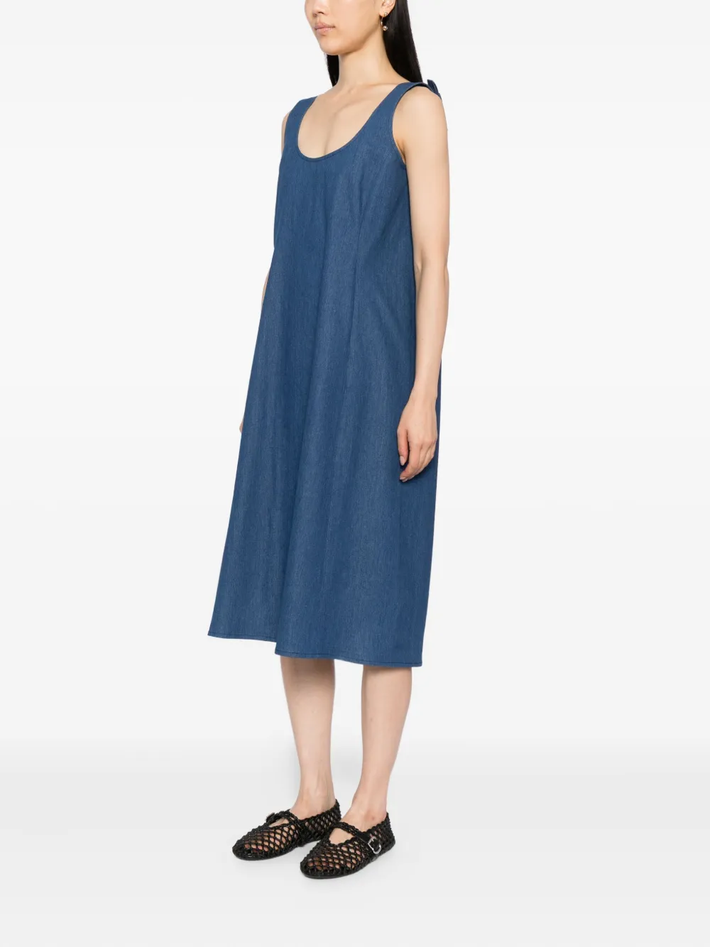 Blaklace Sleeveless Dress In Blue