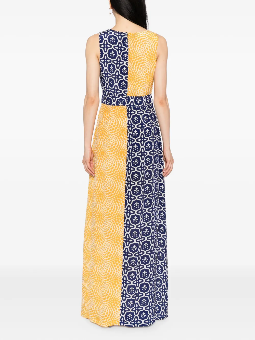BLAKLACE Jurk met geometrische print Geel