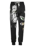 Vivienne Westwood graphic-print elasticated track pants - Black