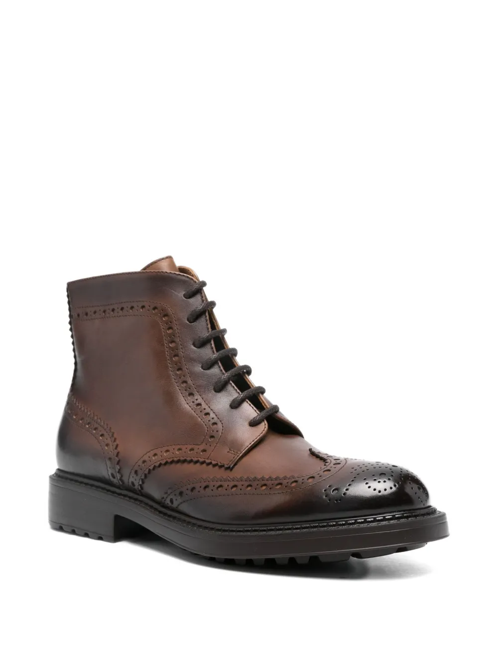 Doucal's lace-up brogue boots | Chelsea Boots | Image 2