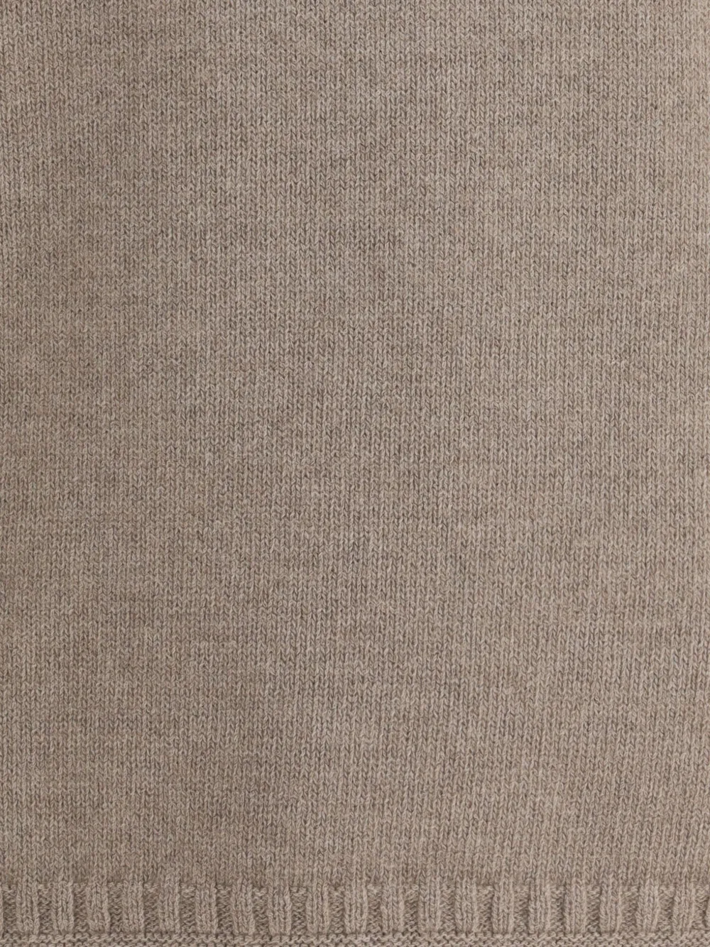 Loro Piana Turtleneck Ribbed-knit Sweater In Neutral