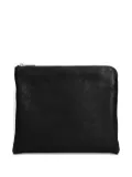 Rick Owens leather zip-top shoulder bag - Brown