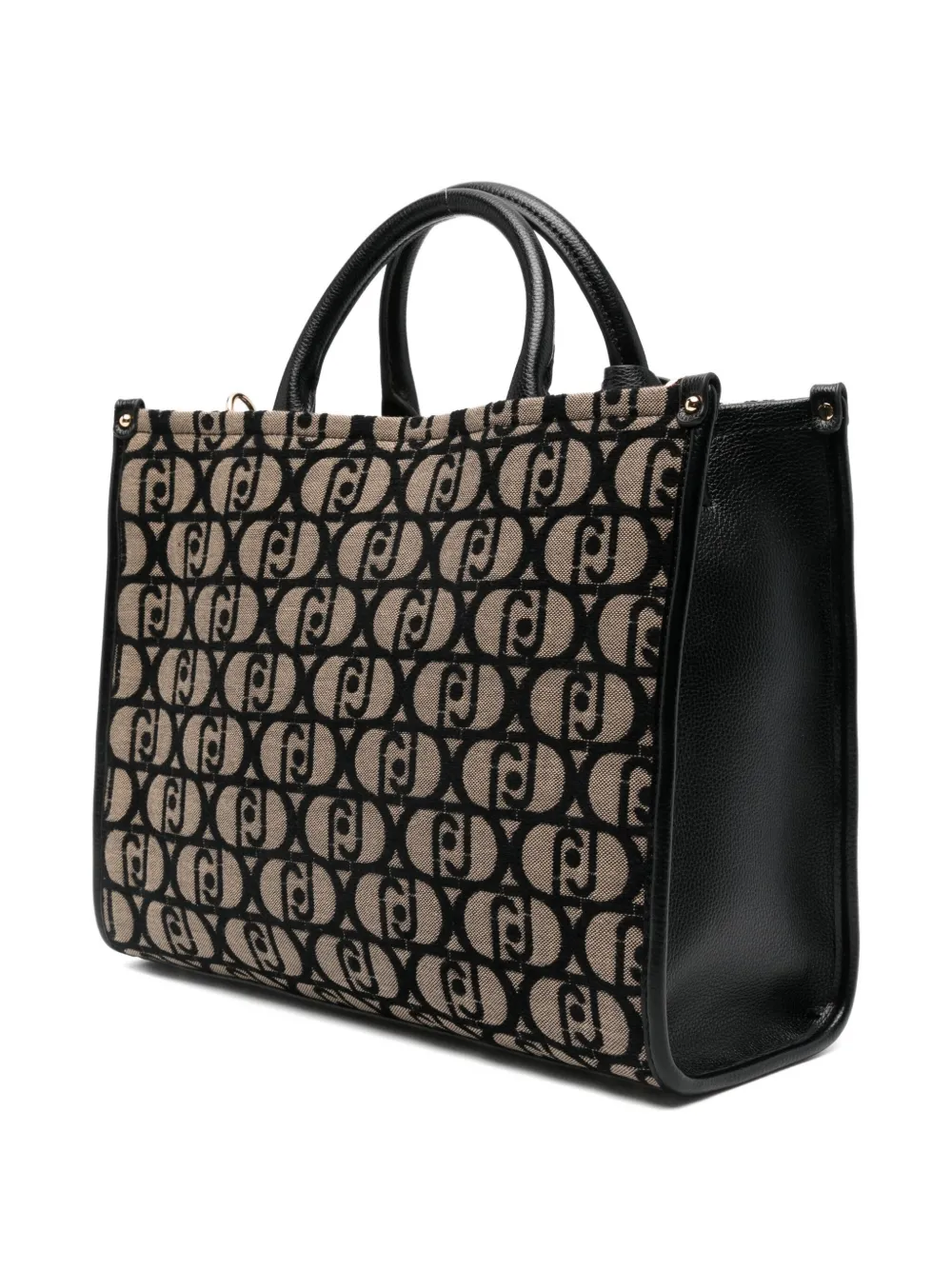 LIU JO logo-motif tote bag - Beige