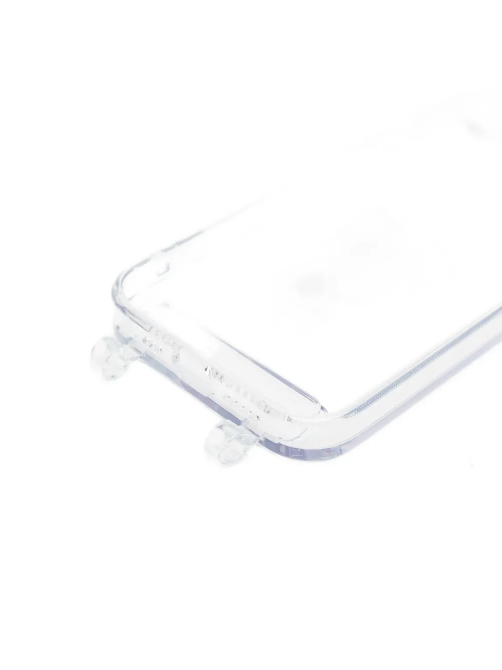 Topologie Bump Clear Phone Case In White