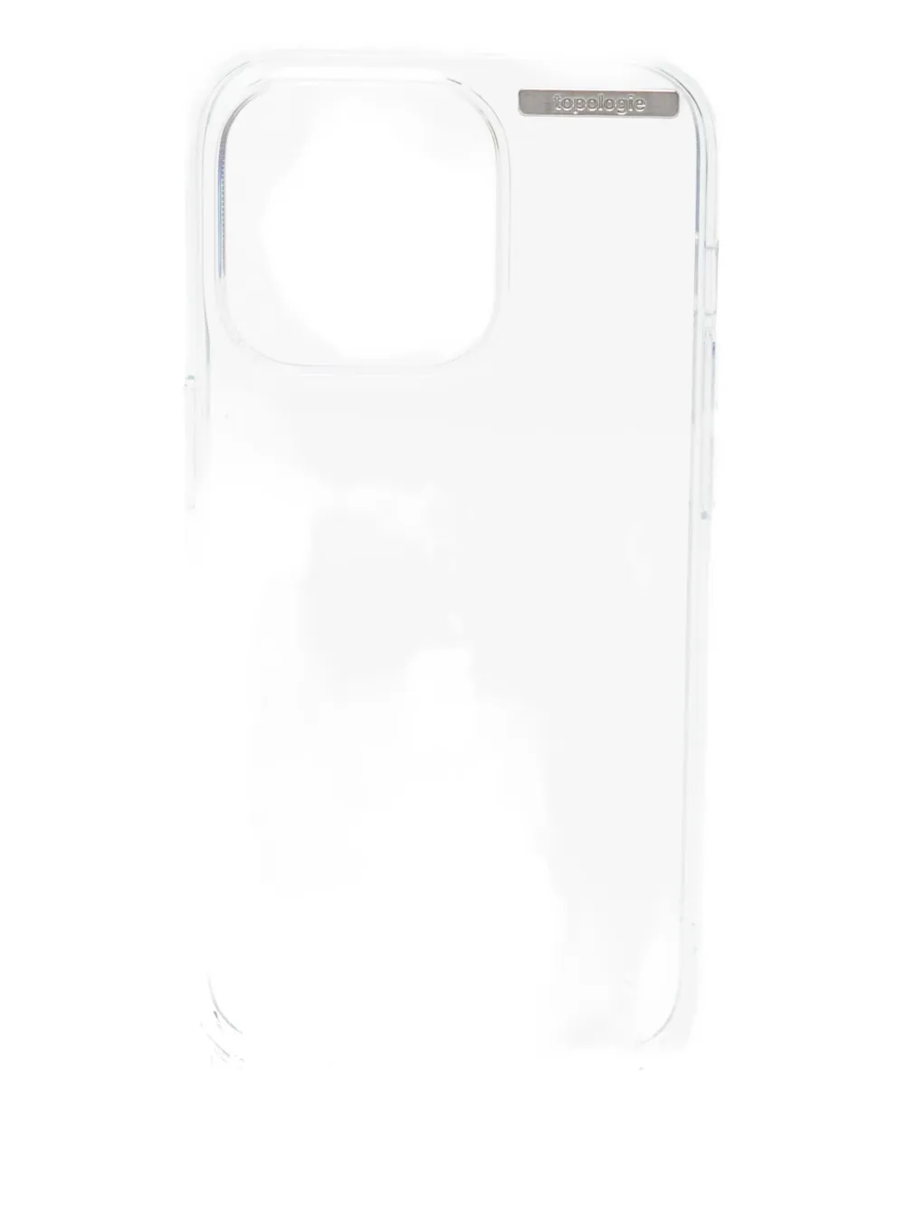 Topologie Bump Clear Phone Case In White