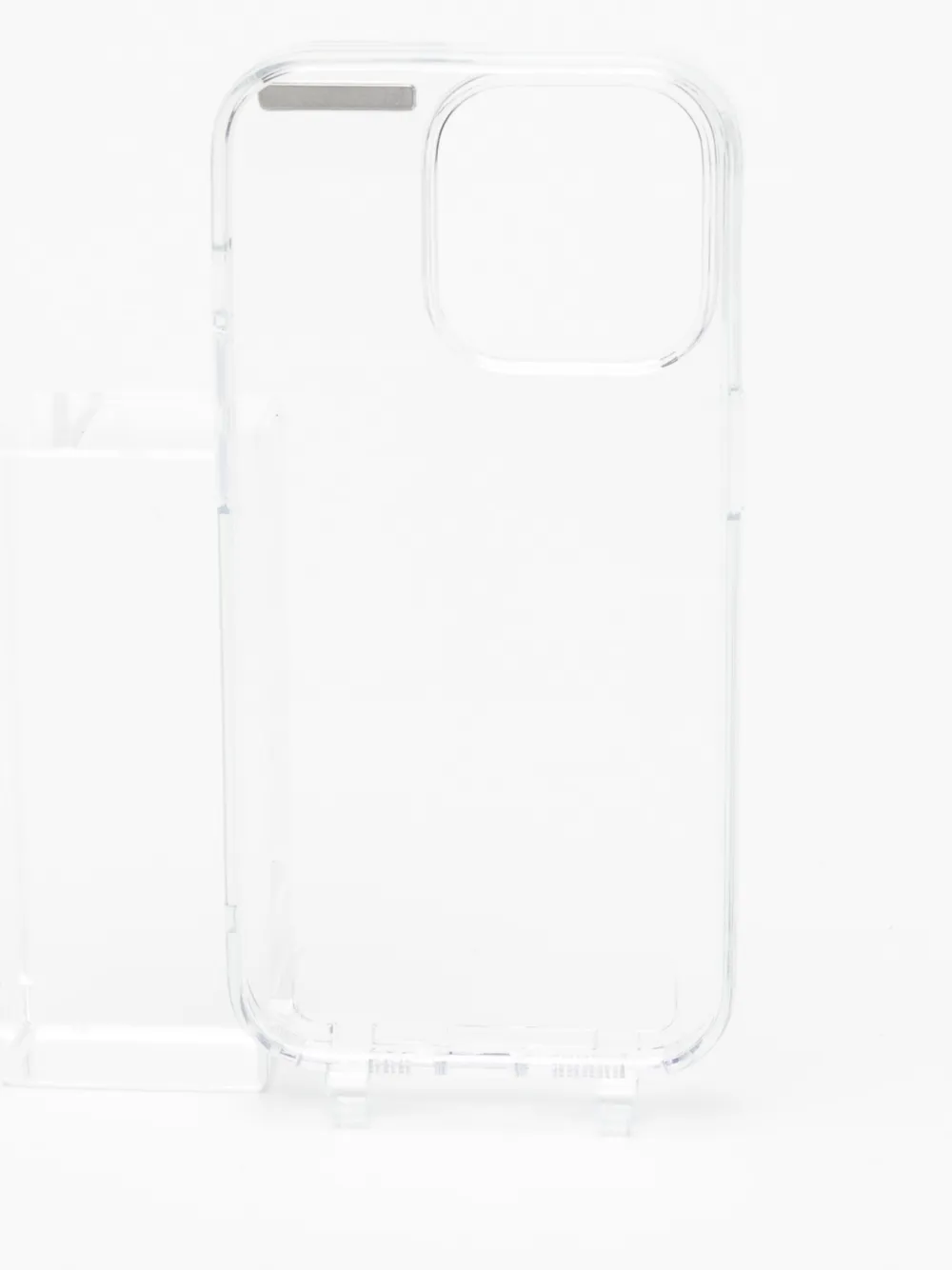 Topologie Bump Clear Phone Case In White