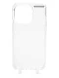 Topologie Bump clear phone case - White