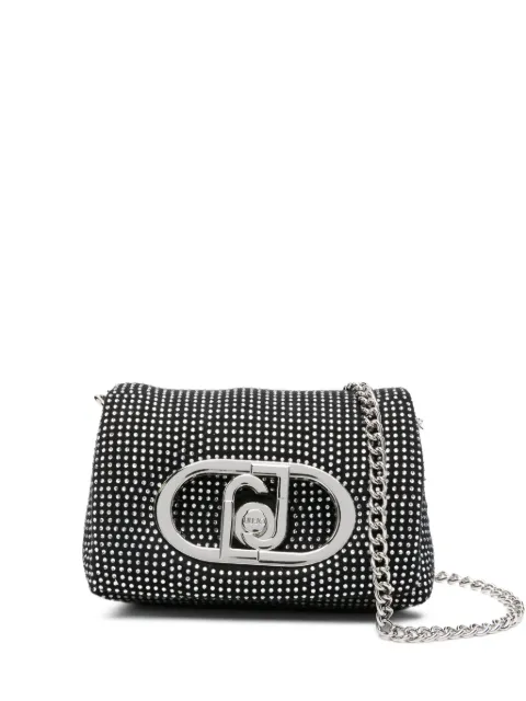 LIU JO bolsa crossbody con detalles de cristal