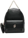 LIU JO chain-strap backpack - 22222 BLACK