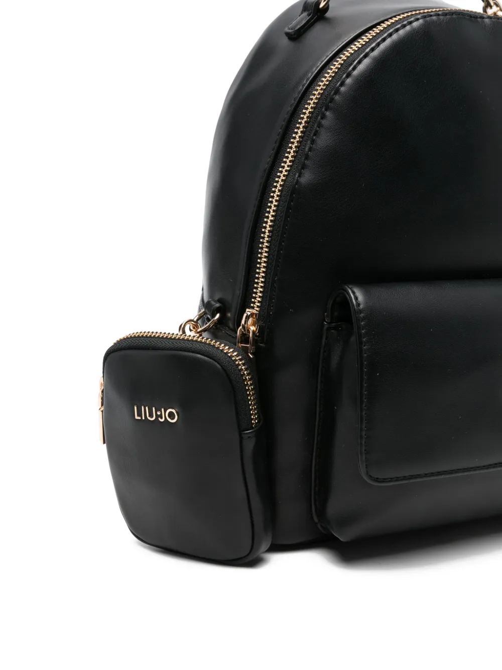 LIU JO Rugzak met kettingband 22222 BLACK