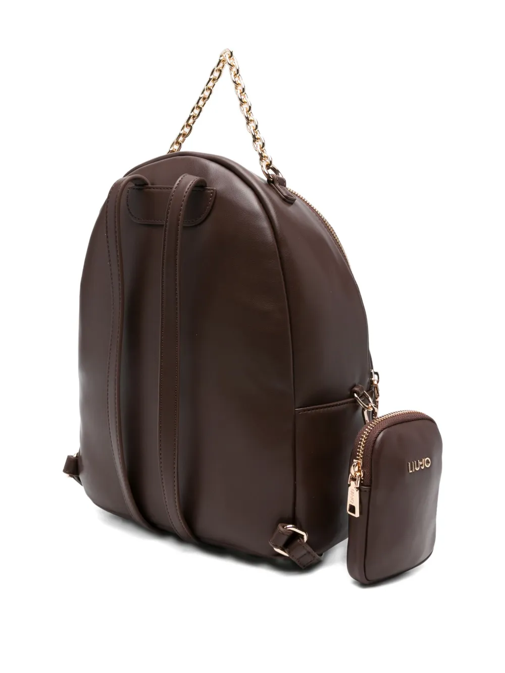 LIU JO chain-strap backpack - Bruin