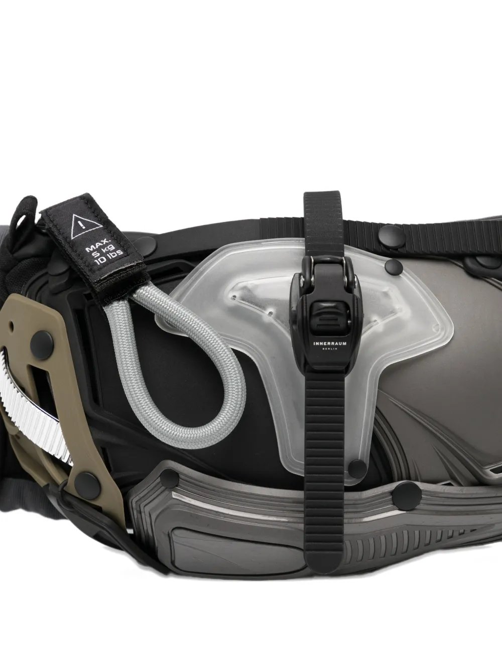 Innerraum I30 Logo Belt Bag In Black